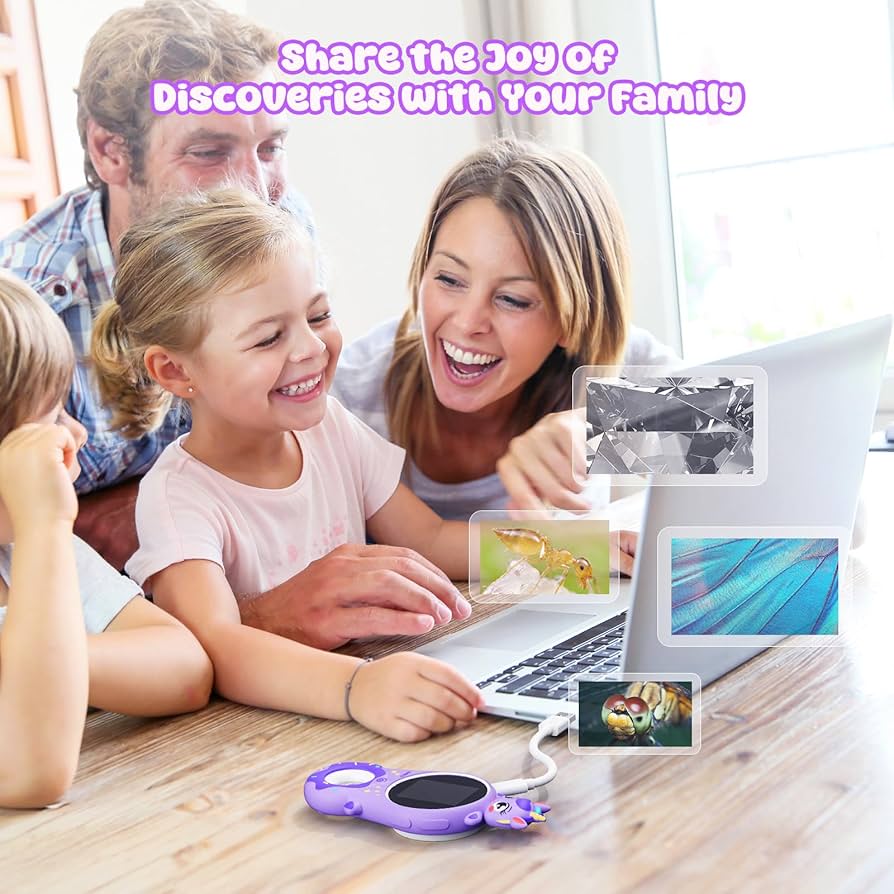 UniWorld Microscope - HD Screen, SD Card to Create Memories