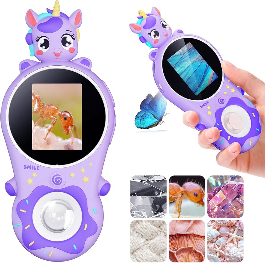 UniWorld Microscope - HD Screen, SD Card to Create Memories