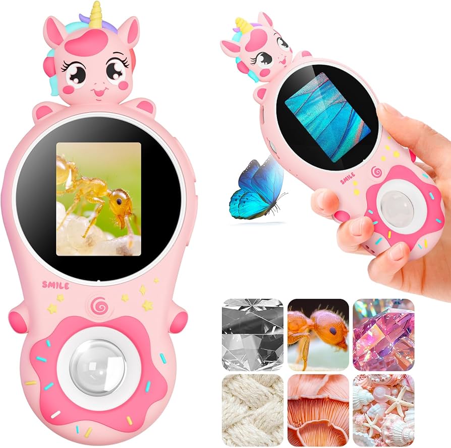 UniWorld Microscope - HD Screen, SD Card to Create Memories